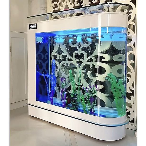 Aquarium Kit Upright Luxury Large Fish Tank Big Fishbowl Glsaa Bar for