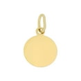 thumbnail image 3 of 14k Yellow Gold, Tiny Mini Colorful Rafael Angel Pendant Round 11mm NO Necklace, 3 of 8