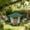 Green, variant on Mesh Tube Bird Feeders, All Metal,Wild Bird Feeder for Sunflower Seeds or Mealworm,Large Tray Weatherproof Roof for Outdoors Hanging