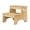 Natural Wood, variant on Wood Step Stool For Bathroom Sink  White Toilet Potty Small Girl Boy 2 Stepping With Handle Kitchen Counter Bedroom Closet
