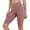 Pink, variant on Women's Biker Shorts High Waist Butt Lift Yoga Workout Shorts with Hidden Pockets