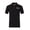 S / Black, variant on Lifestyle Polo Shirt - Black/Burgundy