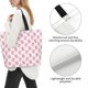 thumbnail image 3 of Easygdp Pink Disco Ball Bolsas Tote para Mujer, Bolsos de Hombro para Viaje, Bolsos de Mano de Gran Capacidad para Compras y Trabajo, 3 of 8