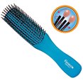 thumbnail image 4 of Gentle Neon Nylon Bristle Scalp Sensitive Hair Brush Set, 4 of 30