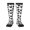 3 Black, variant on Retro Rooster Print Gift Stocking Stuffers,Adult Stockings,Novelty Socks,Funny Socks Birthday Running Walking Sleeping