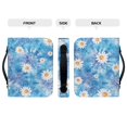 thumbnail image 4 of HELLHERO Daisy Print Bible Covers, Large Capacity PU Leather Church Bible Bag with Zippered Pockets, Portable Hand Bag for Church Work, 4 of 12