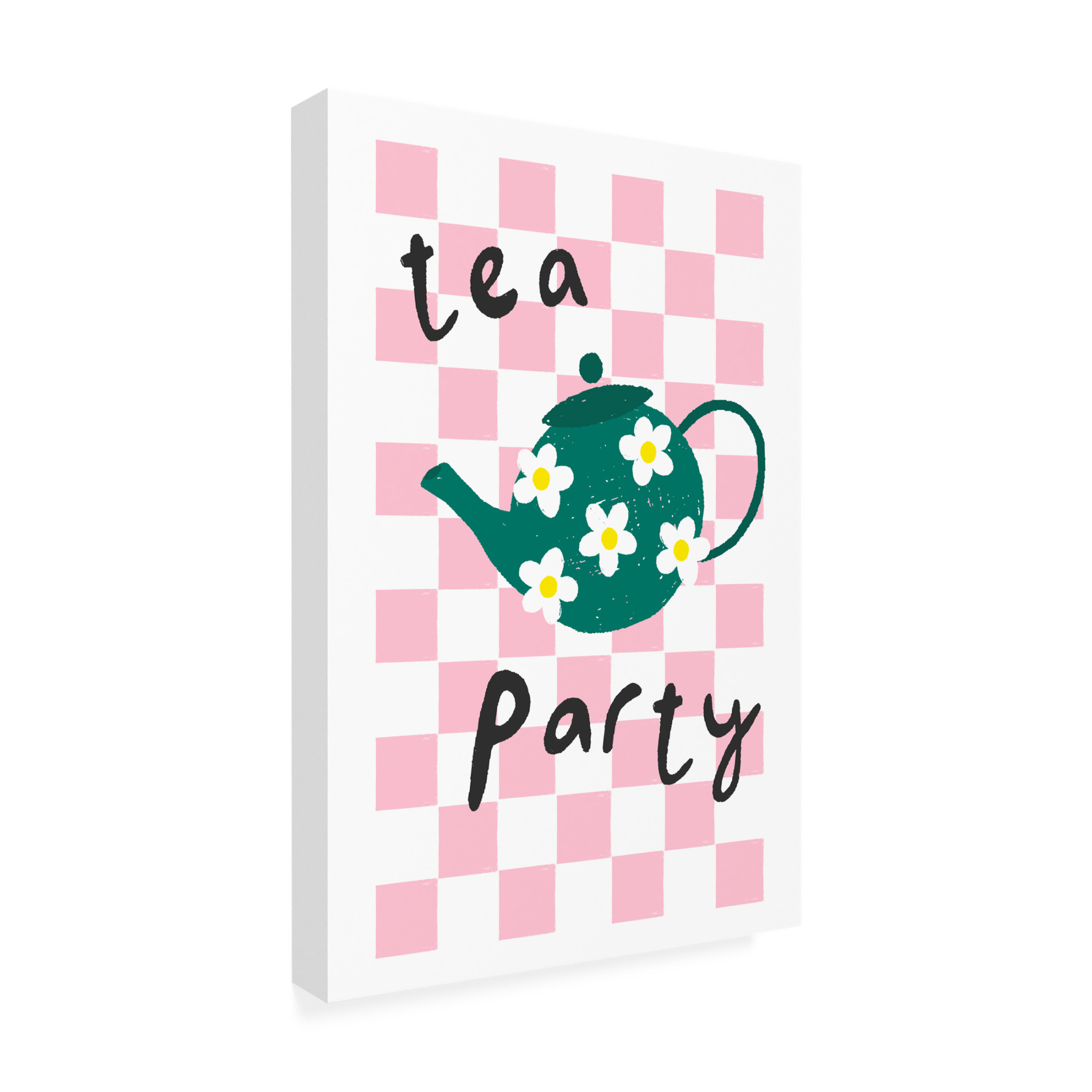 Trademark Fine Art Aislinn Simmonds  Tea Party Canvas Wall Art