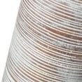 thumbnail image 6 of Uniquewise Contemporary Floor Vase - Ribbed 20-Inch-Tall Trumpet Style Ceramic White Table Vase - Modern Home Decor Accent for Entryway, 6 of 7