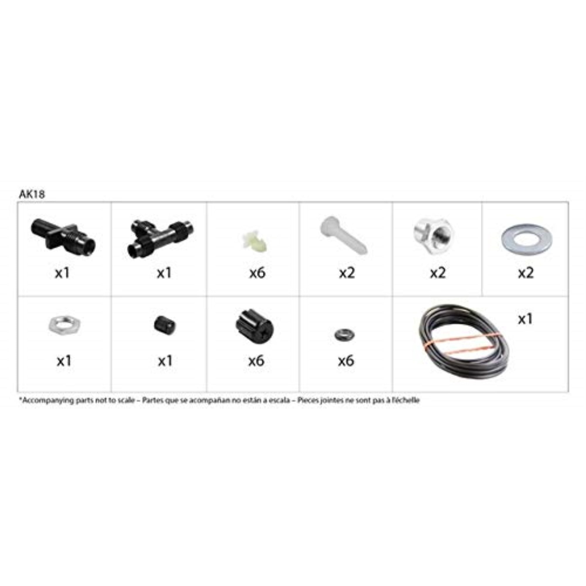 Monroe Shocks & Struts Monroe AK18 Shock Absorber Air Hose Kit
