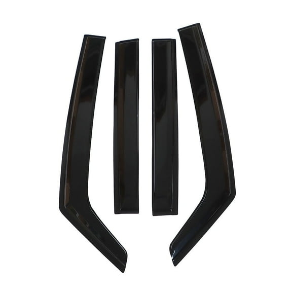 labwork 4Pcs Window Visors Sun Rain Vent Guards Deflector For 2015 16-2020 Jeep Renegade