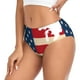 thumbnail image 2 of Balery American Flag Map Ropa Interior de Algodón para Mujer con Dibujo – Braguitas Cómodas y Elásticas, Estilo Clásico-X-Large, 2 of 6