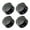 Black white text, variant on 4Pcs Jazzes Bass Knobs Concentric Knobs Bass Effect Button Control Turning Knobs Bass Knobs Guitar Knobs Potentiometer