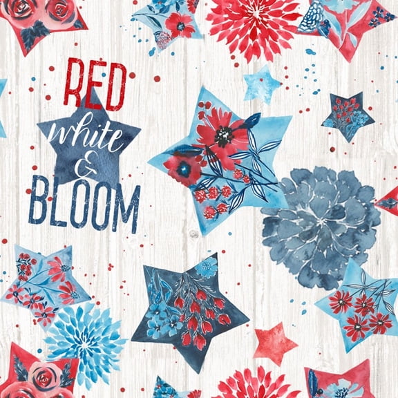 Springs Creative American Patriotic Supplement Stars Multicolor 100% Cotton Fabric by The Yard