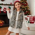 thumbnail image 2 of Pzuqiu Camo Hunting Deer Kid Outerwear Vest 4T Toddler Girl Clothes Comfortable Zipper Winter Sleeveless Jacket with Pockets Warm Soft Outerwear Jacket for Kids and Toddlers, 2 of 7