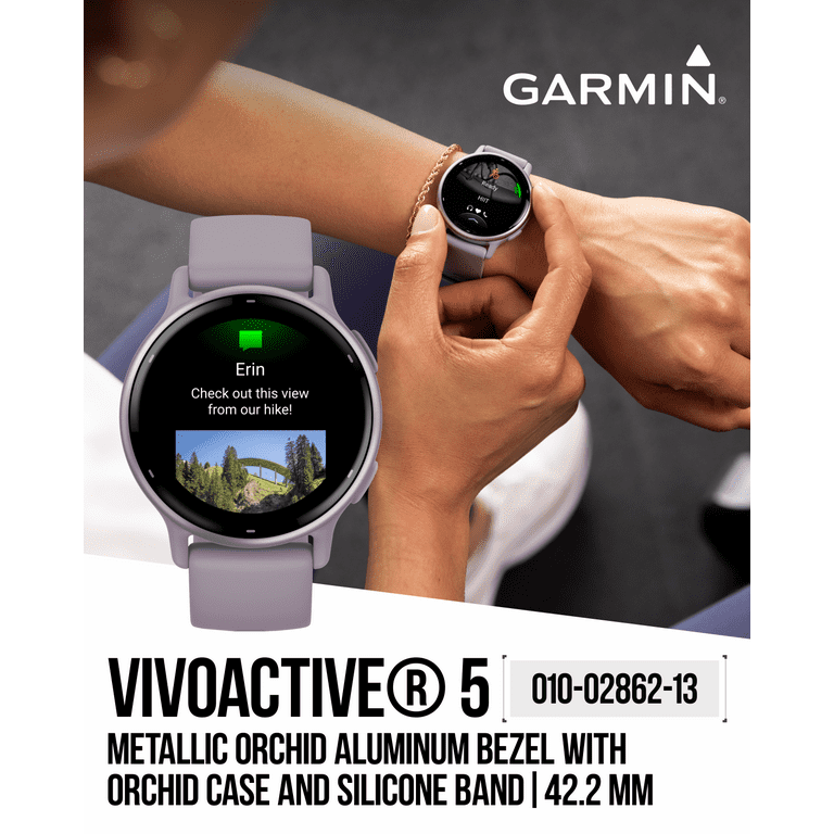 Garmin vivoactive 5 health and fitness GPS Smartwatch with AMOLED Display