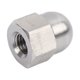 thumbnail image 2 of Tuerca de bellota INDUSTRIAL Tuerca de horquilla hexagonal M8 Material: Acero Zincado 10 Piezas Rosca Interna Métrica para Construcción en Acero, Madera, Mecánica entre otros, paso 1.25 mm, espesor, 2 of 5