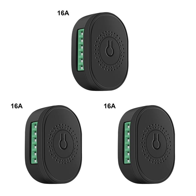 Methold Tuya WiFi Smart Switch Light 10/16A Mini módulo de 2 vías DIY On Off Can Control de sincronización interruptor inalámbrico para Type1 NO1