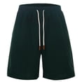 thumbnail image 3 of YANGXINX Men's Casual Shorts Summer Lightweight Drawstring Elastic Waist Joggers with Pockets Breathable Outdoor Athletic Relaxed Fit Clothes, 3 of 9