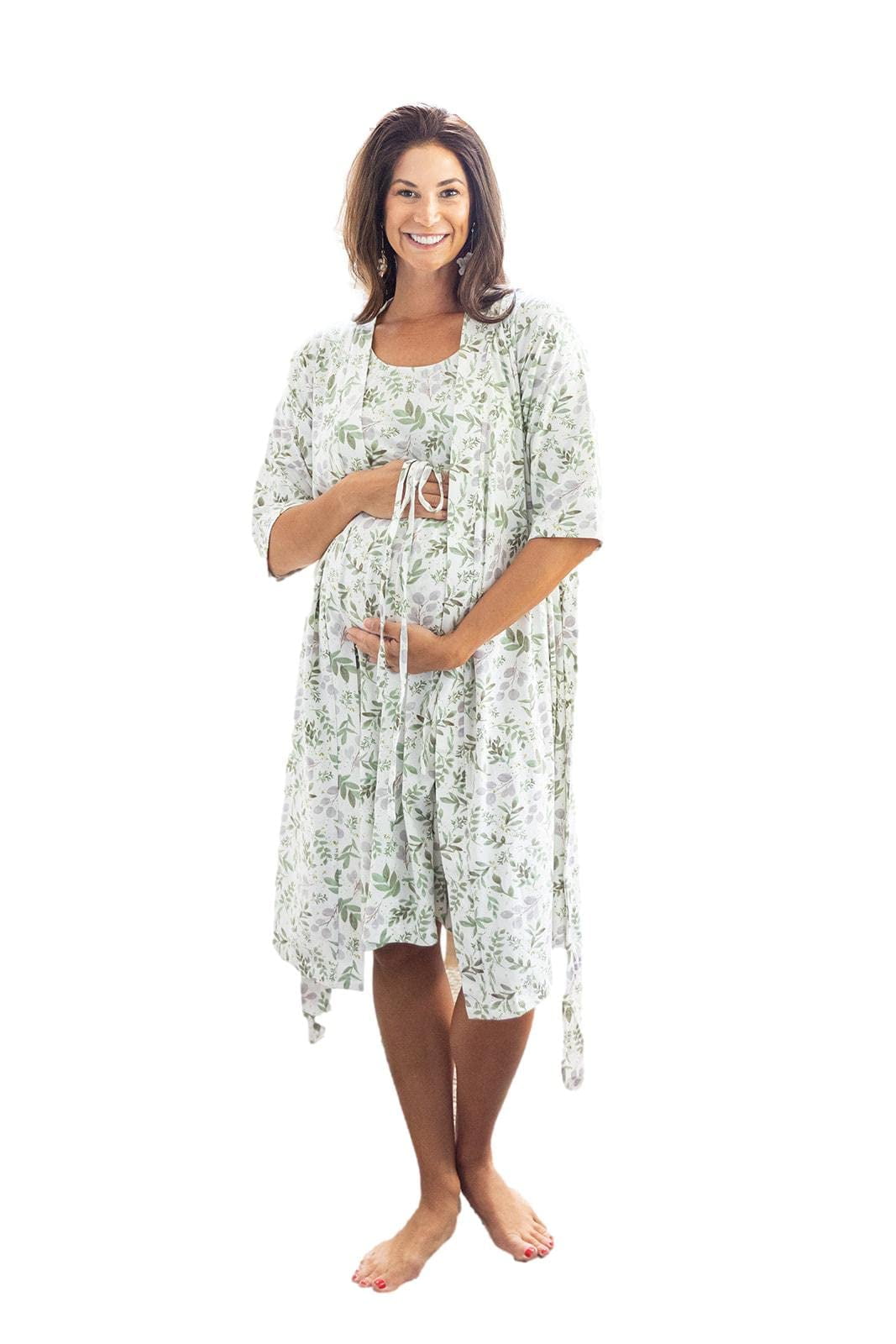3 in 1 Maternity Labor Delivery Nursing Hospital Birthing Gown
