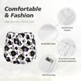 thumbnail image 6 of Lsque Daisies Flowers Printed Women's Running Shorts with Liner Pockets,Elastic Quick Dry Workout Athletic Gym Yoga Shorts,Womens High Waist Shorts-, 6 of 9