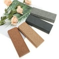 thumbnail image 5 of Estuche para gafas de 1 Pc con diseño de grano de madera 6.14"x2.36"x1.18" Gris, 5 of 5