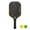 Single - Yellow, variant on USAPA Approved Carbon Fiber Pickleball Paddles(16mm) Sandblasted Surface T700 Pickle Ball Rackets for All Skill Level Bubble, 1 Paddle, 2 Balls
