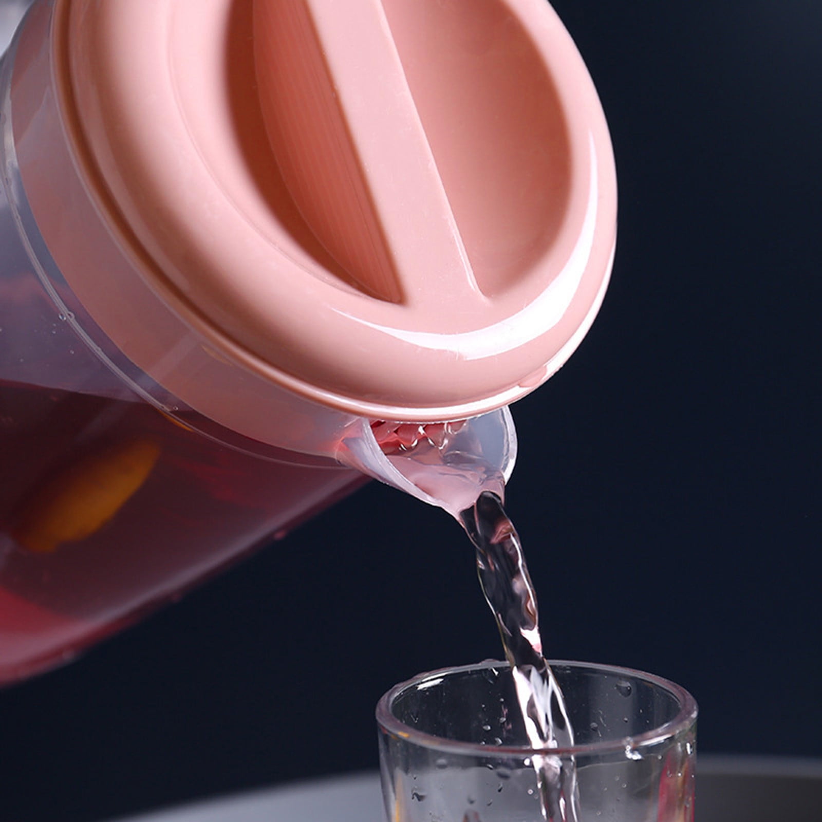 Pichet 1,5 L Sans BPA – Incassable, Pour Lait, Jus, Thé Glacé Ou Limonade (Rose Ou Bleu)