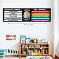 thumbnail image 4 of Koyal Wholesale Classic Rainbow Classroom Banner Sign for Teachers, Growth Mindset, Door, Wall Decor, 2-Pk, 4 of 5