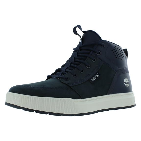 Timberland Maple Grove Mens Shoes Size 8.5, Color: Navy Nubuck