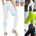 thumbnail image 2 of Yoga Pants Sport Leggings High Waist Push Up Fitness Slim Gym Running Tights, 2 of 5