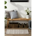 thumbnail image 4 of DII Modern Dobby Stripe Area Rug, 24x36", 4 of 5