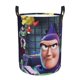 thumbnail image 1 of Cesta para ropa sucia redonda de una sola capa de Toy Story, de tela Oxford duradera, impermeable, portátil, plegable, para baño, bolsa de almacenamiento de ropa con asa, tamaño mediano., 1 of 7