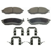 Wagner ThermoQuiet QC888A Ceramic Disc Brake Pad Set Fits select: 2009-2013 INFINITI G37, 2011-2014 NISSAN MURANO
