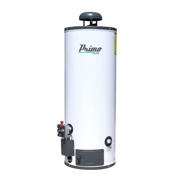 Calentador de Depósito Primo Plus, IUSA, Piezoeléctrico, 60 L., Gas Natural blanco