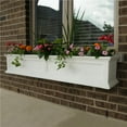 thumbnail image 1 of MAYNE 5824W 5-Foot Fairfield Window Planter Box with Brackets - White, 1 of 5