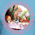 thumbnail image 3 of CafePress - A Very Merry Unbirthday To You Fitted T Shirt - Fitted T-Shirt, Vintage Fit Soft Cotton Tee, 3 of 4