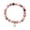 C, variant on Green Natural Stone Bracelet, Genuine Gemstone Beaded Stretch Bracelet for Women, Healing Crystal Jewelry