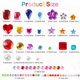 thumbnail image 2 of MYDBUYSOME 2774 piezas de stickers acrílicos con gemas para manualidades, 2 of 8