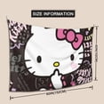 thumbnail image 6 of Hello Kitty Tapestry, Wall Hanging Tapestry, Wall Art Tapestries Poster, Home Decor for Bedroom Living Room Dorm, 60"x40", 6 of 9