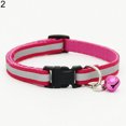thumbnail image 6 of Walbest Reflective Cat Collar with Bell Basic Dog Cat Collar Buckle Adjustable Polyester Cat Dog Collar or Seatbelts, 6 of 7