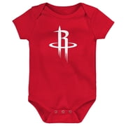 Newborn Outerstuff Red Houston Rockets Primary Logo Bodysuit