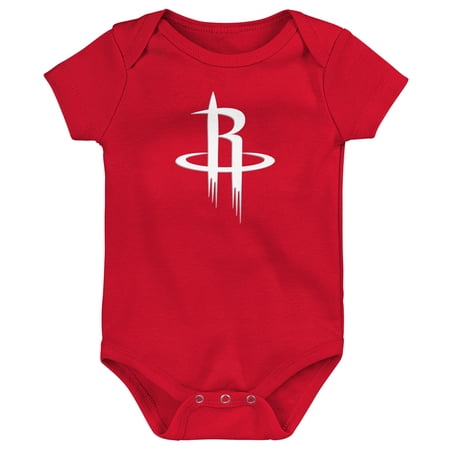 Newborn Outerstuff Red Houston Rockets Primary Logo Bodysuit