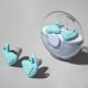 thumbnail image 4 of Ergonomic Comfortable Noise Reduction Earplugs in Soft Silicone Suitable for Peaceful Sleep and Quiet Environment 1 Pair blue, 4 of 4