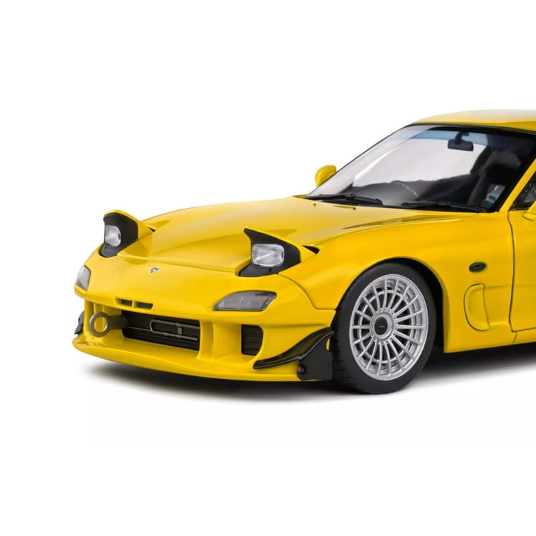 Solido 1:18 Scale Mazda RX7 FD3RS Streetfighters Yellow Diecast
