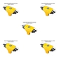 thumbnail image 1 of Tholdsy 1 par de juegos de teléfono móvil Trigger Juegos de apuntar Disparar Gamepad Joysticks antideslizantes Controladores Amarillo 5piezas, 1 of 6