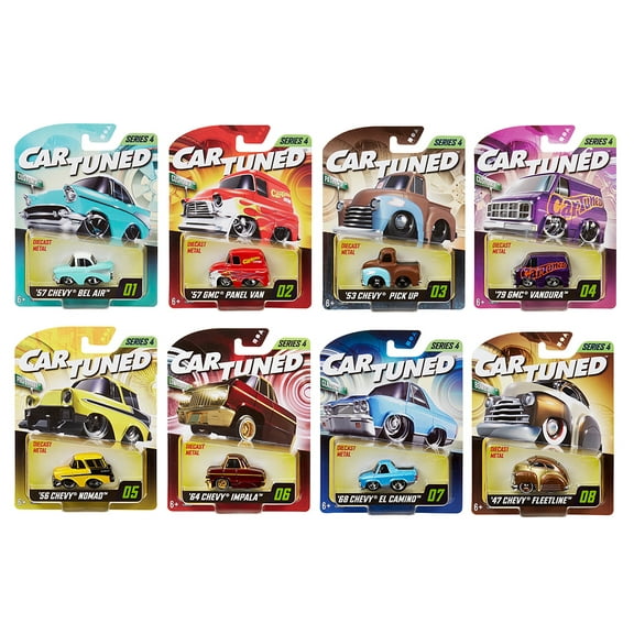 Mainline 2025 Series 4 Set of 8 Pieces Diecast Model Cars by CarTuned