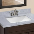 thumbnail image 5 of RSI Home Products 258149 31 x 22 in. Mesa Solid Surface Technology Vanity Top, White, 5 of 6