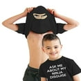 thumbnail image 4 of Coofit T-Shirt Père et Fils Imprimé Dessin Animé Assorti T-Shirt d'Été, 4 of 7