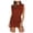 Red, variant on IROINNID Women's Sleeveless Sheath Dress Round Neckline Fashion Comfy Summer Cold Shoulder Ladies Dress Solid Color Dress
