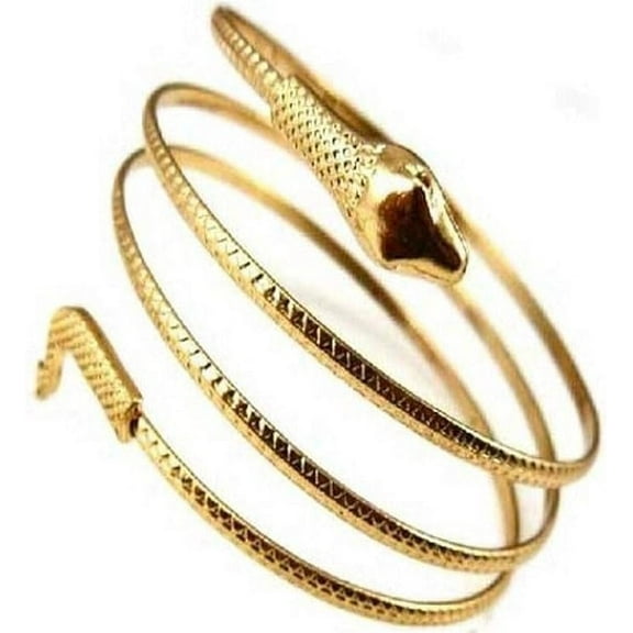 Vintage Punk Armlet Armband，Snake Arm Cuff Bracelet，Medusa Hollween Jewelry for Women，Adjustable Snake Bracelet，Flexible Wrap Collar